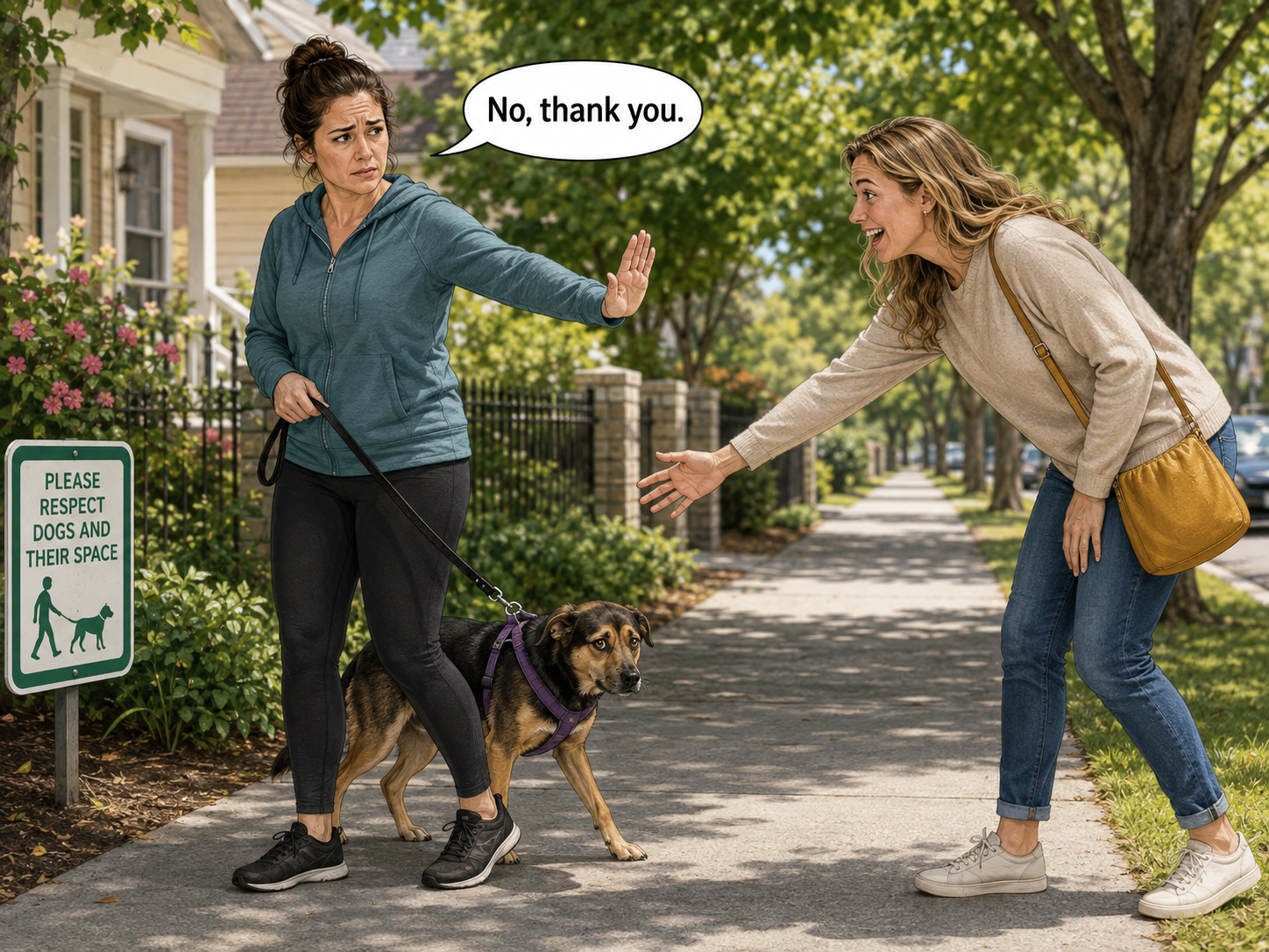 Stop Touching Every Dog You See