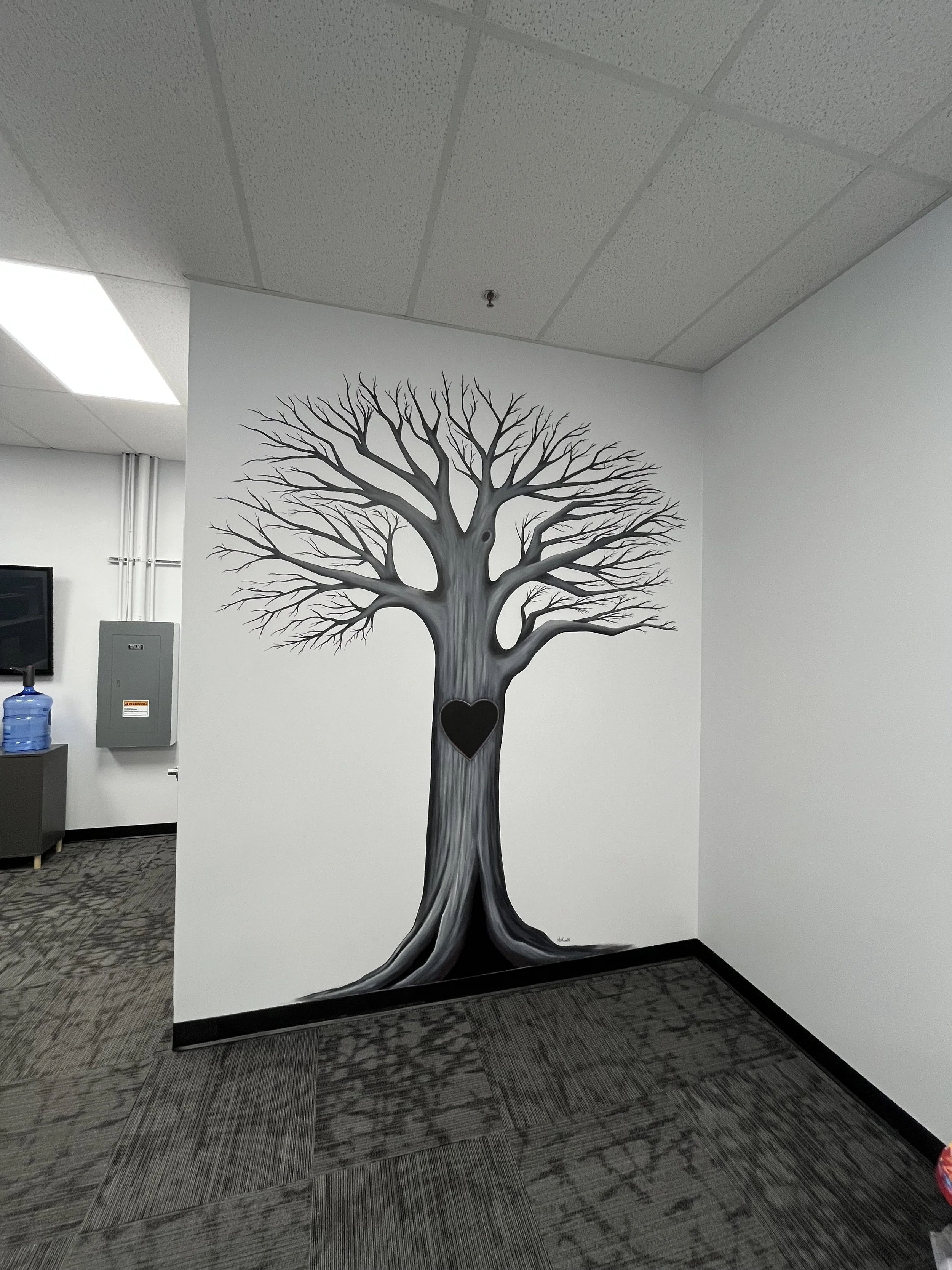 Tree at State Farm Insurance Office