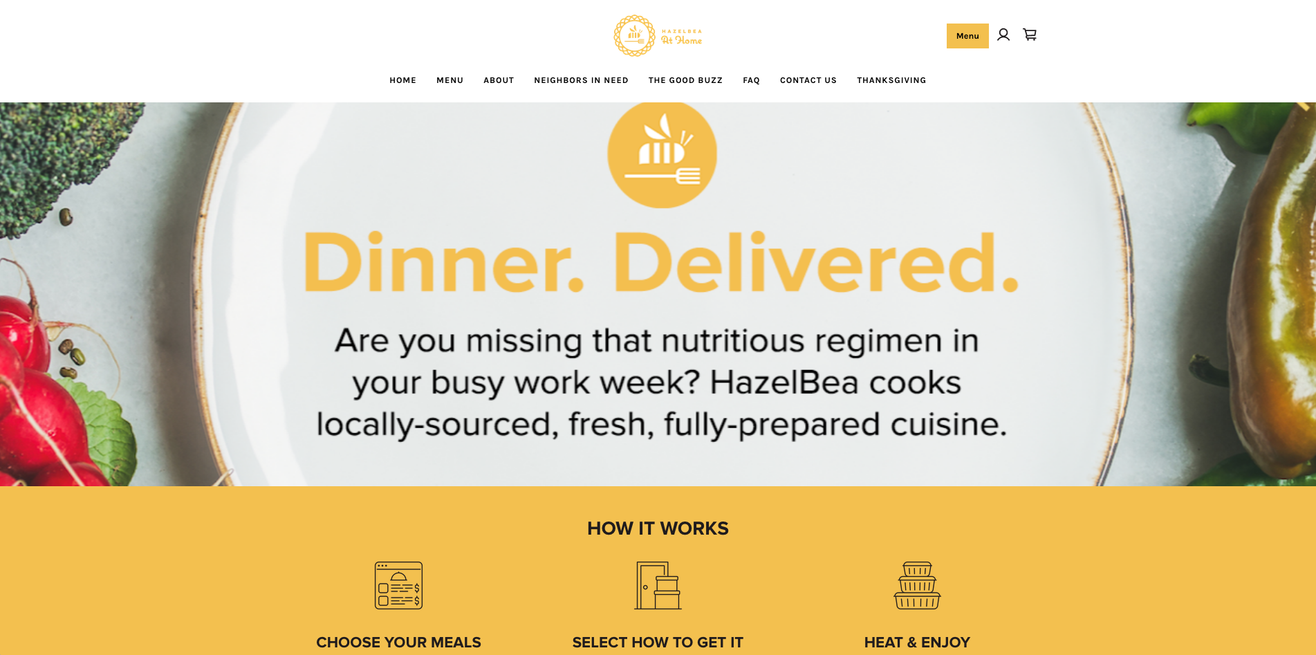 Home page banner