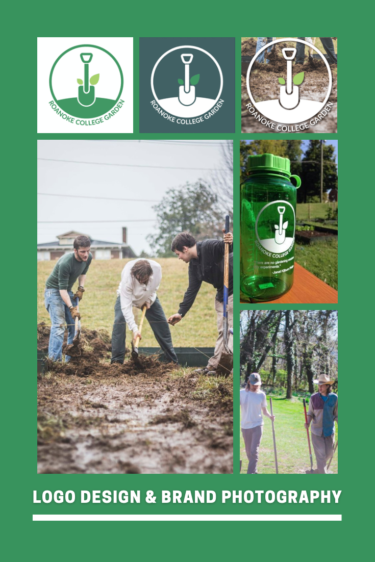 Roanoke College Garden | Salem, VA Brand Design and Photography