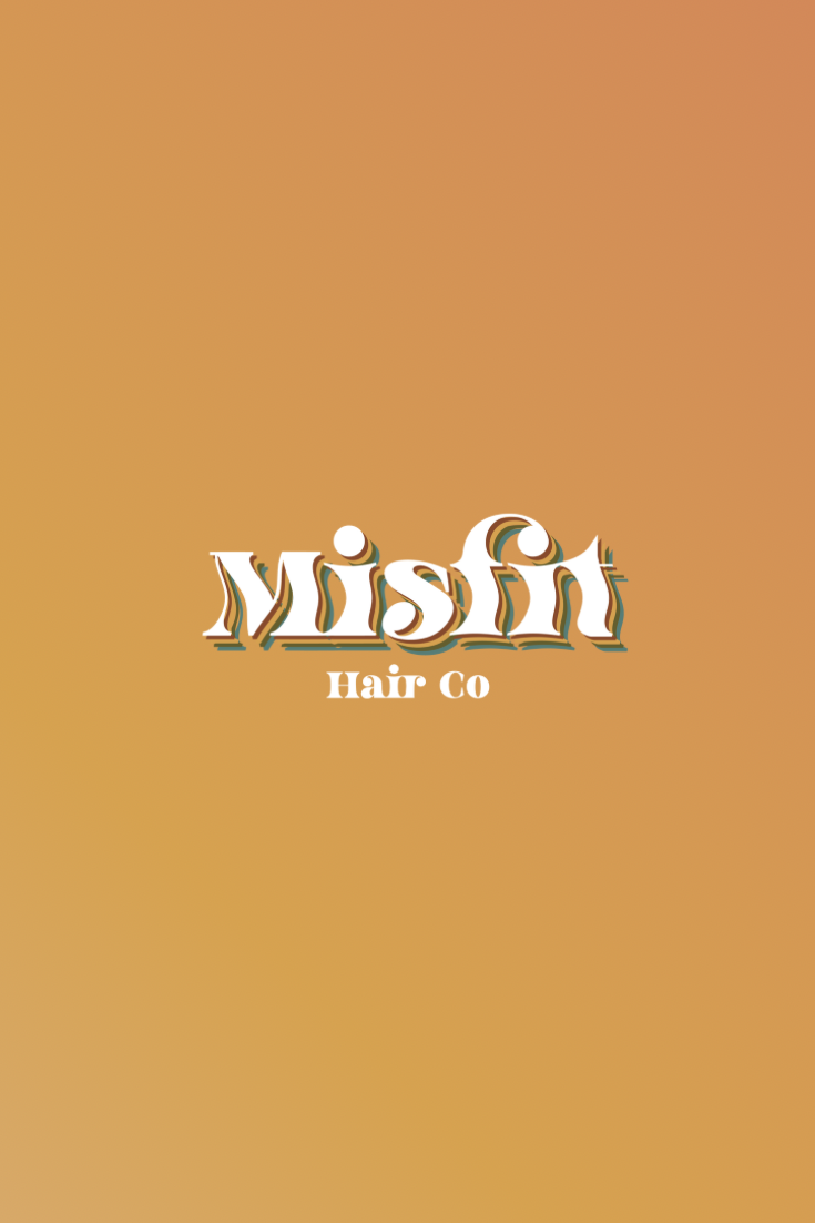 Misfit Hair Co | Blacksburg, VA Logo, Branding & Website Design
