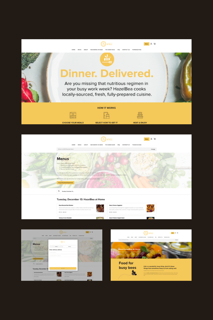 Hazelbea At Home | Sqaure Online Website Design
