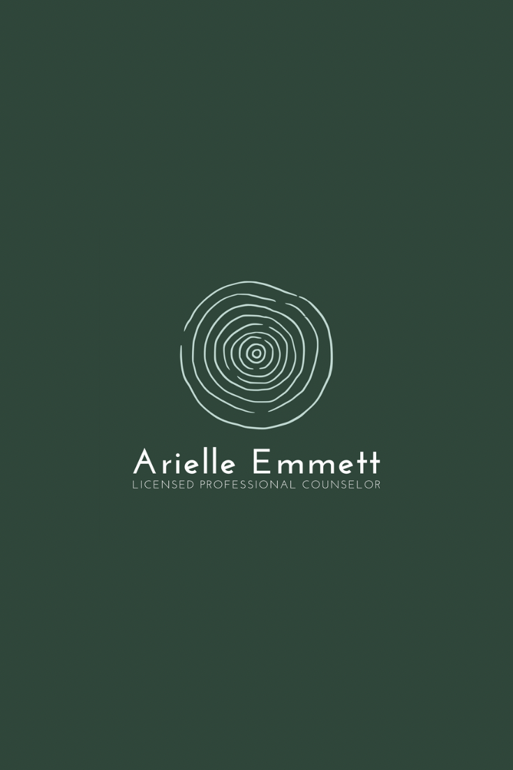 Arielle Emmett Blacksburg Counselor | Affordable Logo & Brand Design