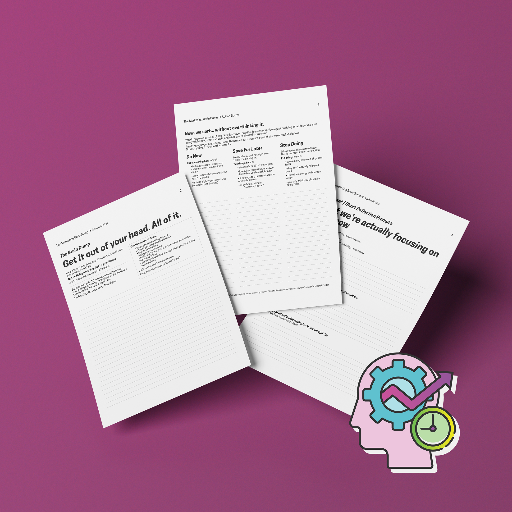 February | Marketing Brain Dump → Action Sorter