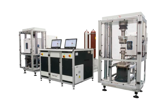Máquina de ensayo para materiales de alta resistencia a la compresión – Serie MEH