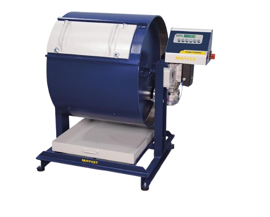 La máquina de abrasión de Los Ángeles es un dispositivo fundamental para evaluar la resistencia de los agregados a la abrasión y la fragmentación.