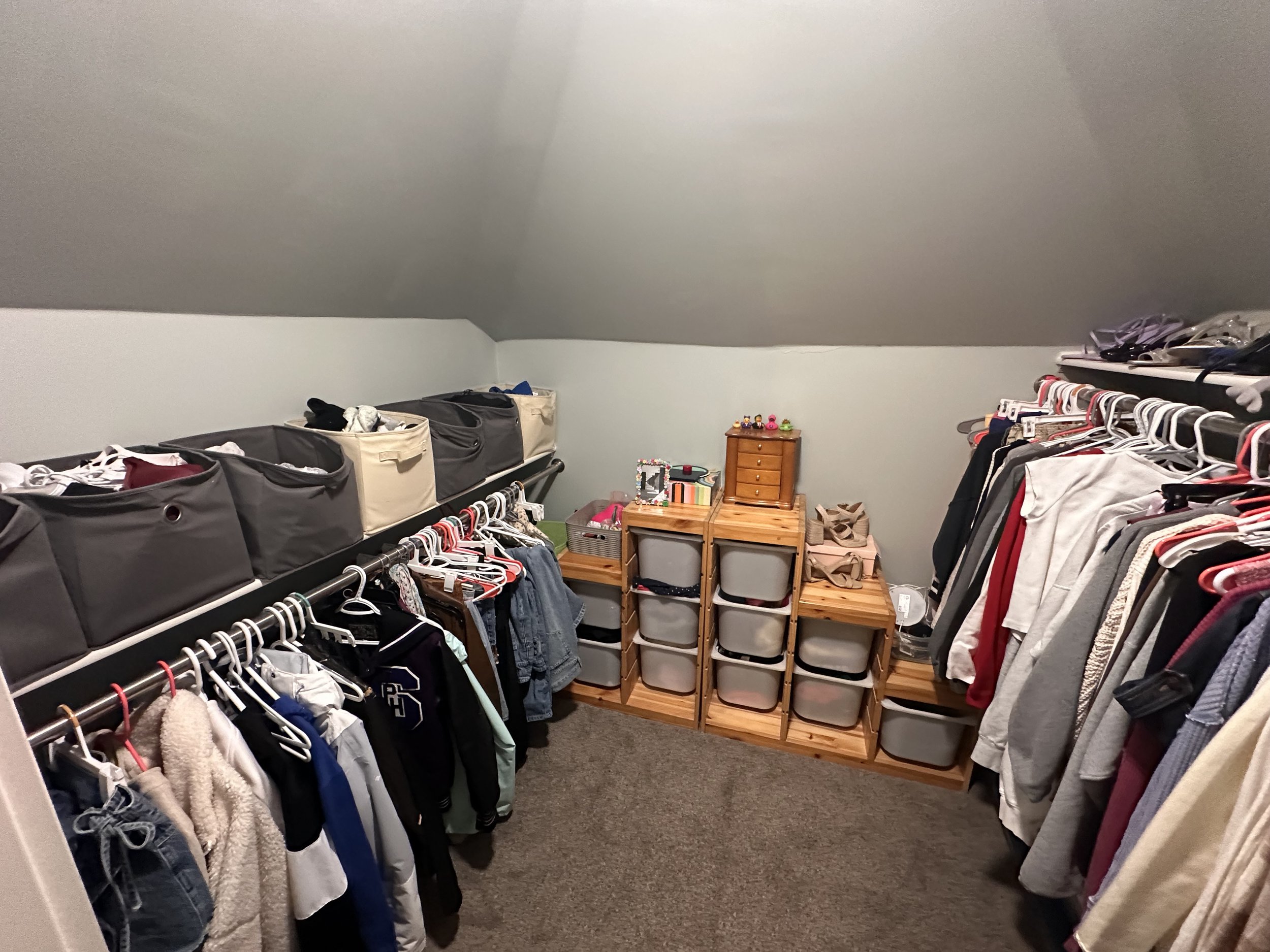 Upstairs Bedroom #2 Walk In Closet