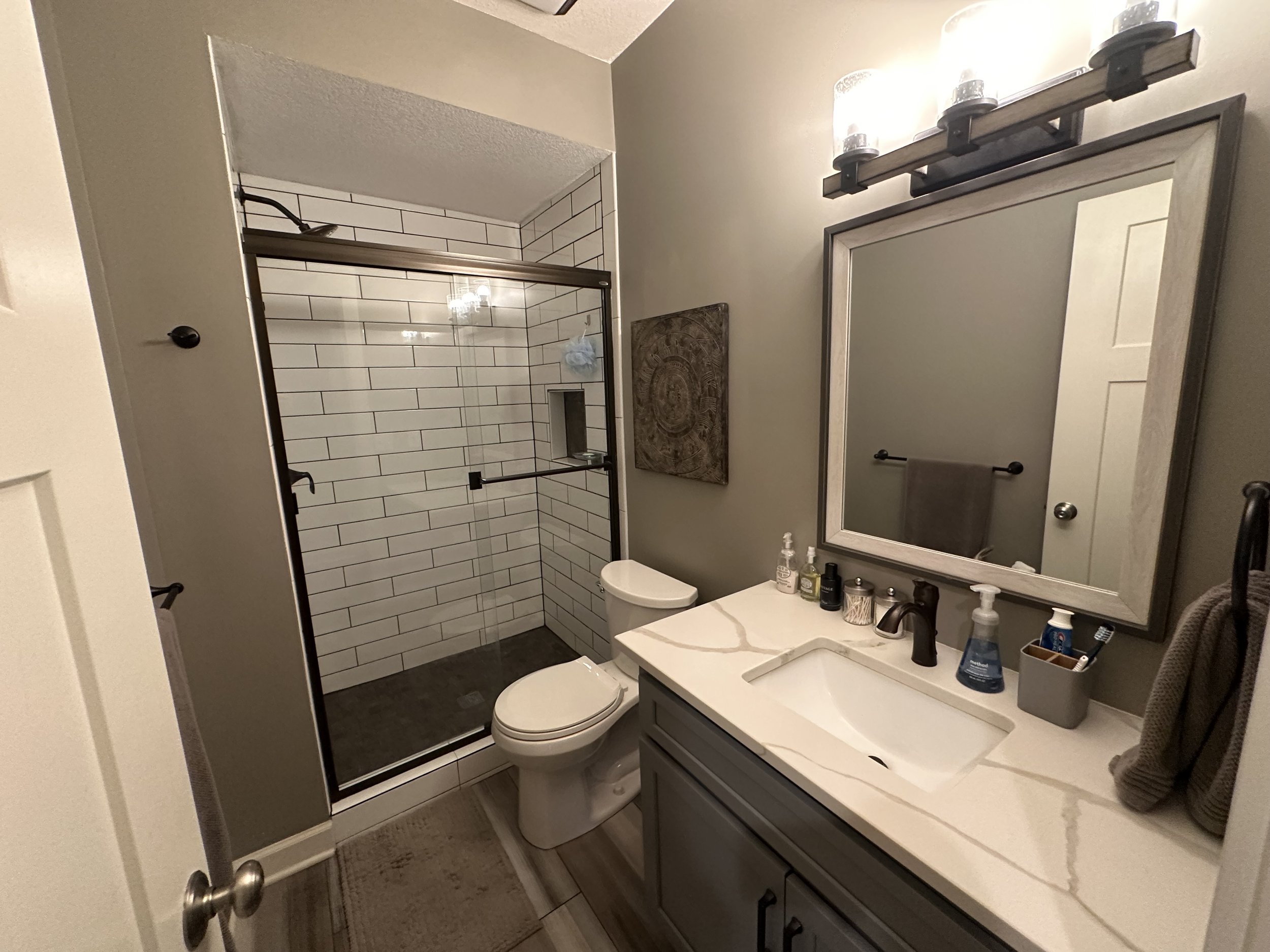 Downstairs Full Bath for Bedroom #6