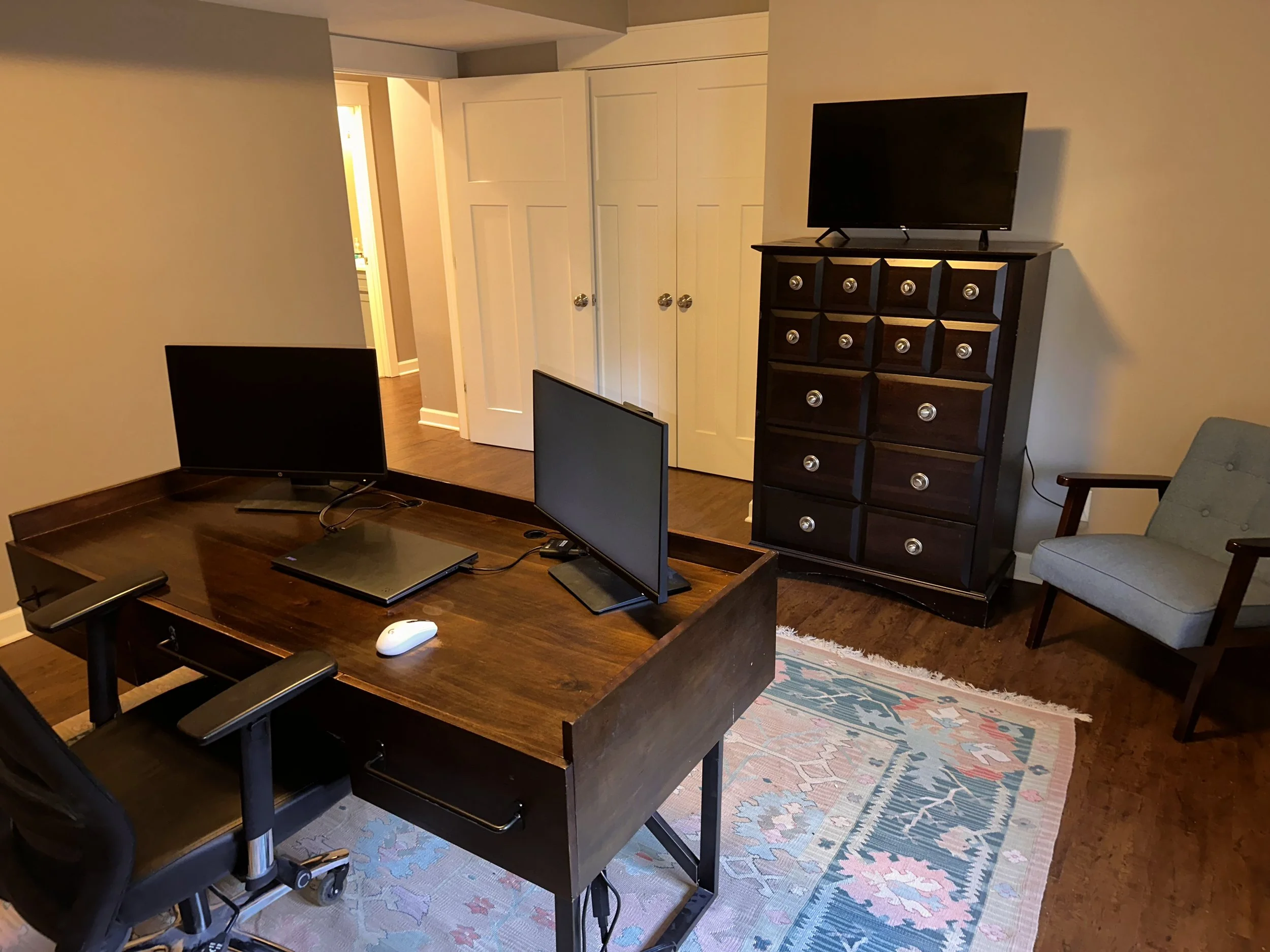 Downstairs Bedroom #6 (used as office)