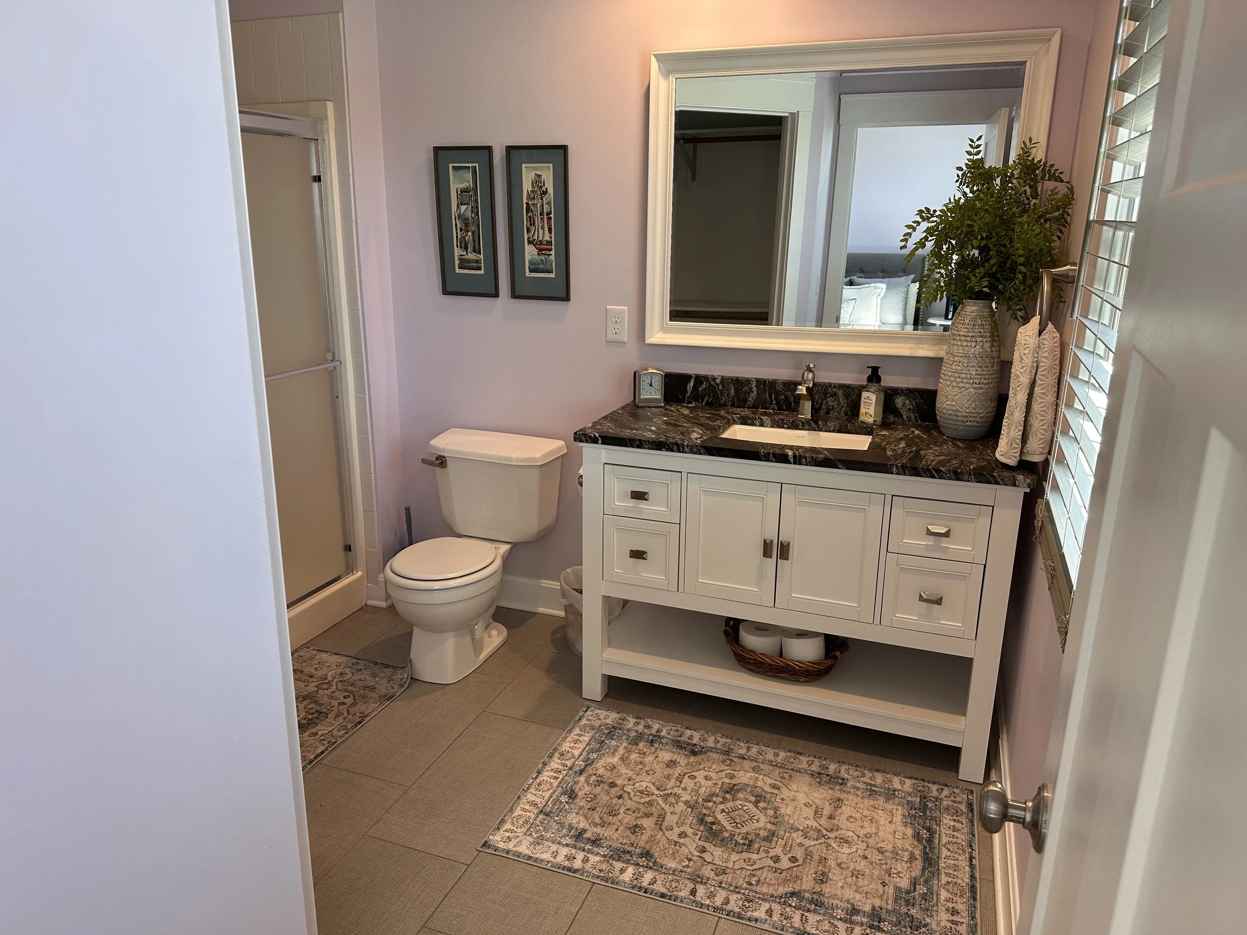 Upstairs Bedroom #3 On-Suite Full Bathroom