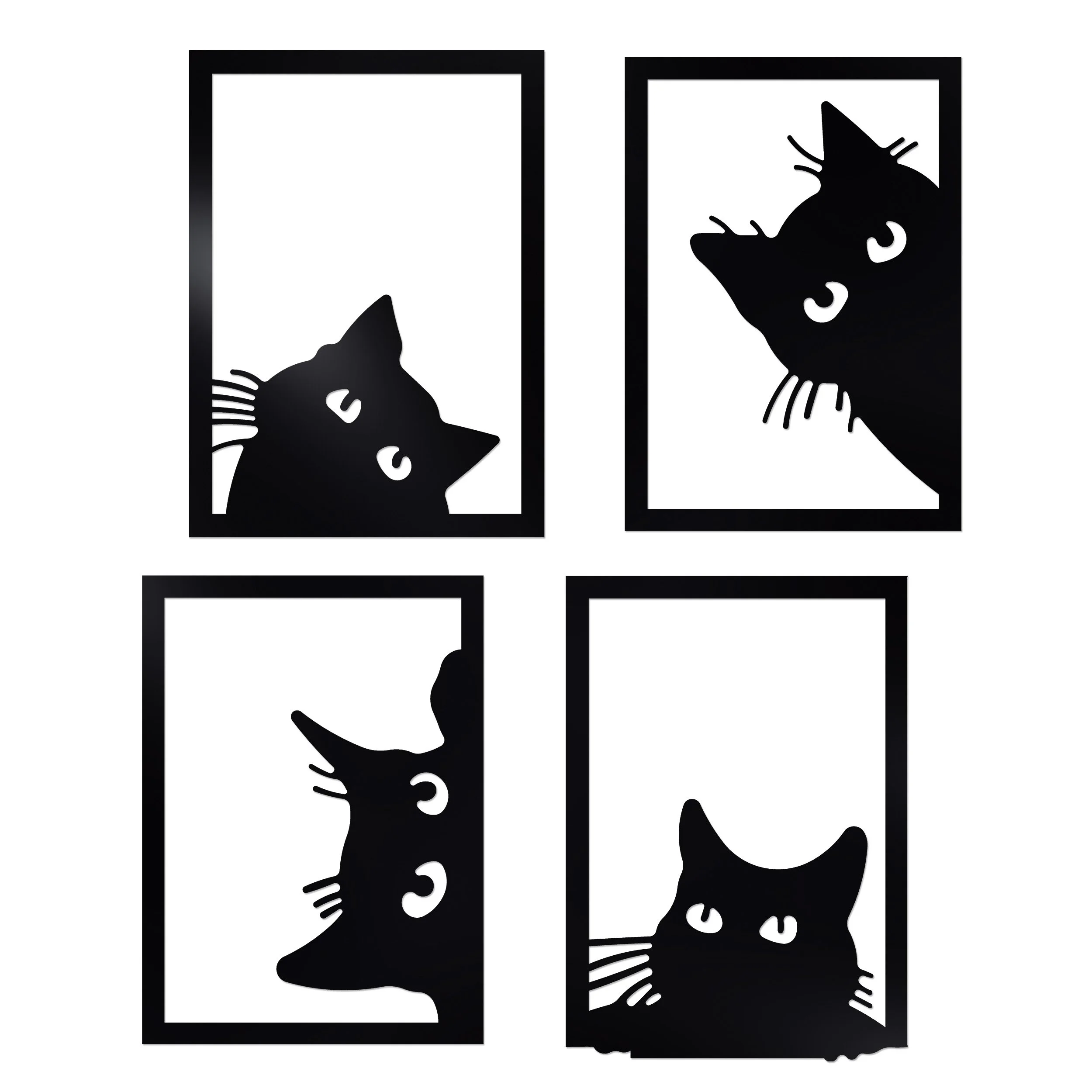 Four Fun Felines! (set)