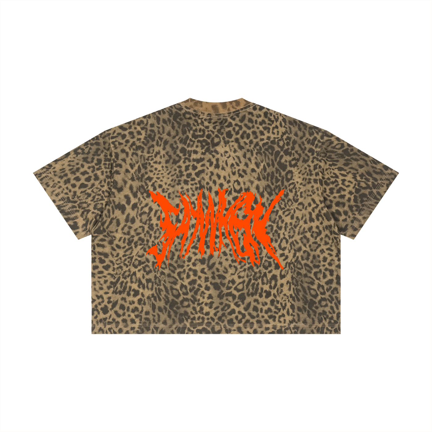 DEATH METAL LEOPARD (BOXY TEE)