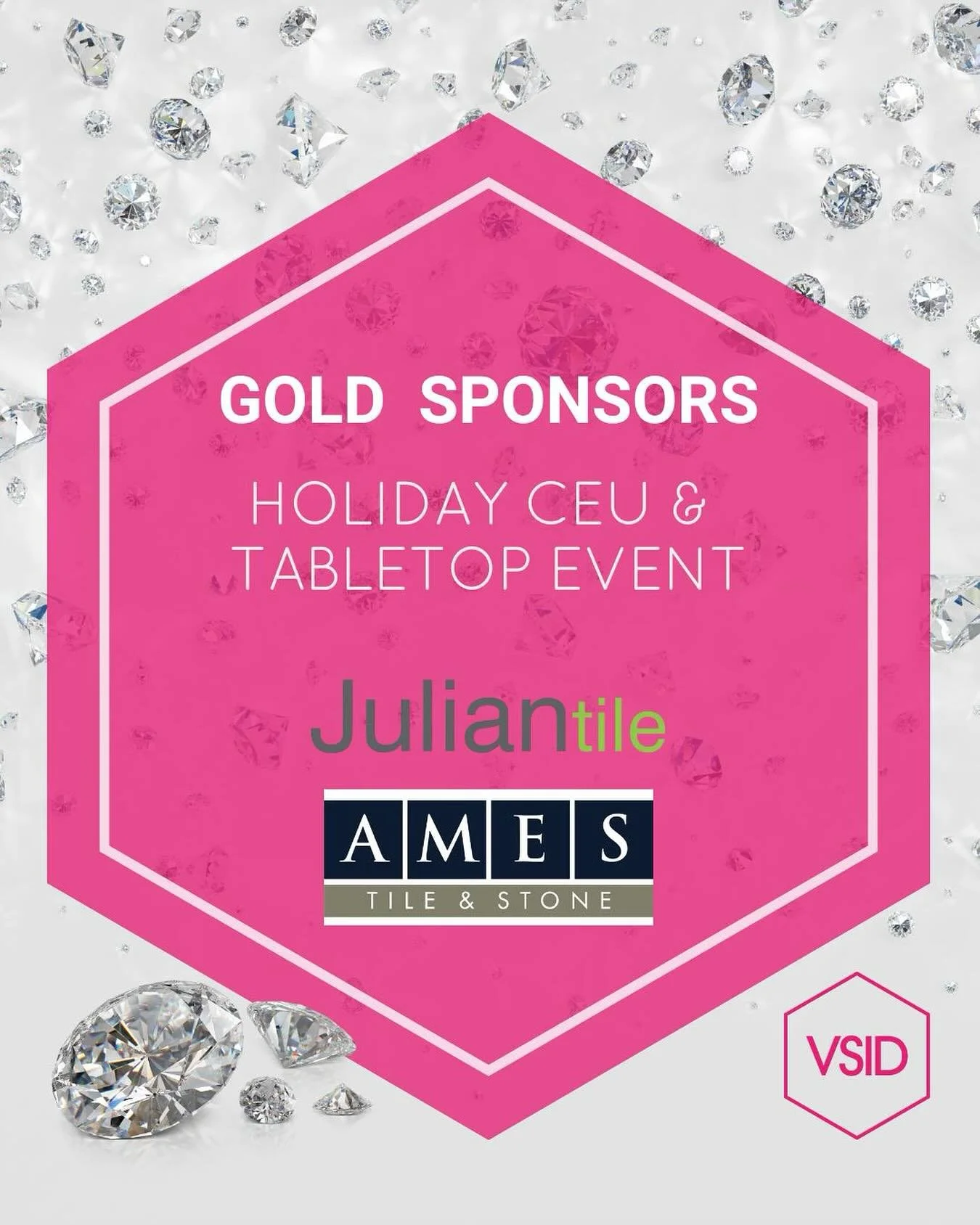 Thank you to our Gold Sponsors for our upcoming Holiday CEU and Tabletop Event! @julian_tile and @amestile_ 

#vancouverinteriordesign #goldsponsors #interiordesignevent #designcommunity #vancouverdesigner
