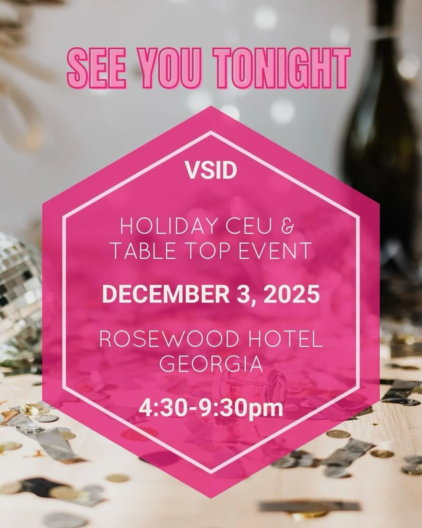 💎See you TONIGHT 💎
We are looking forward to seeing you tonight at our Annual Holiday Event!

🕔 Time: 4:30pm - 9:30pm

📍Location: Rosewood Hotel Georgia in the 2nd floor Spanish Ballroom
801 West Georgia Street, Vancouver, BC V6C 1P7

🥂 Details: