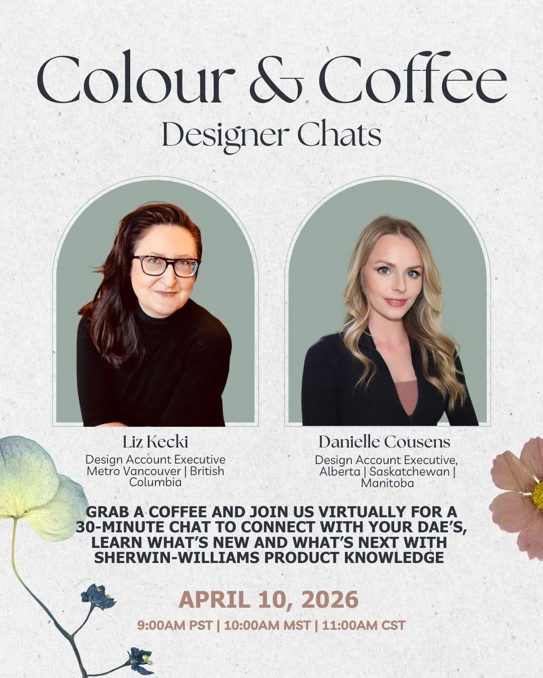Color & Coffee Designer Chats