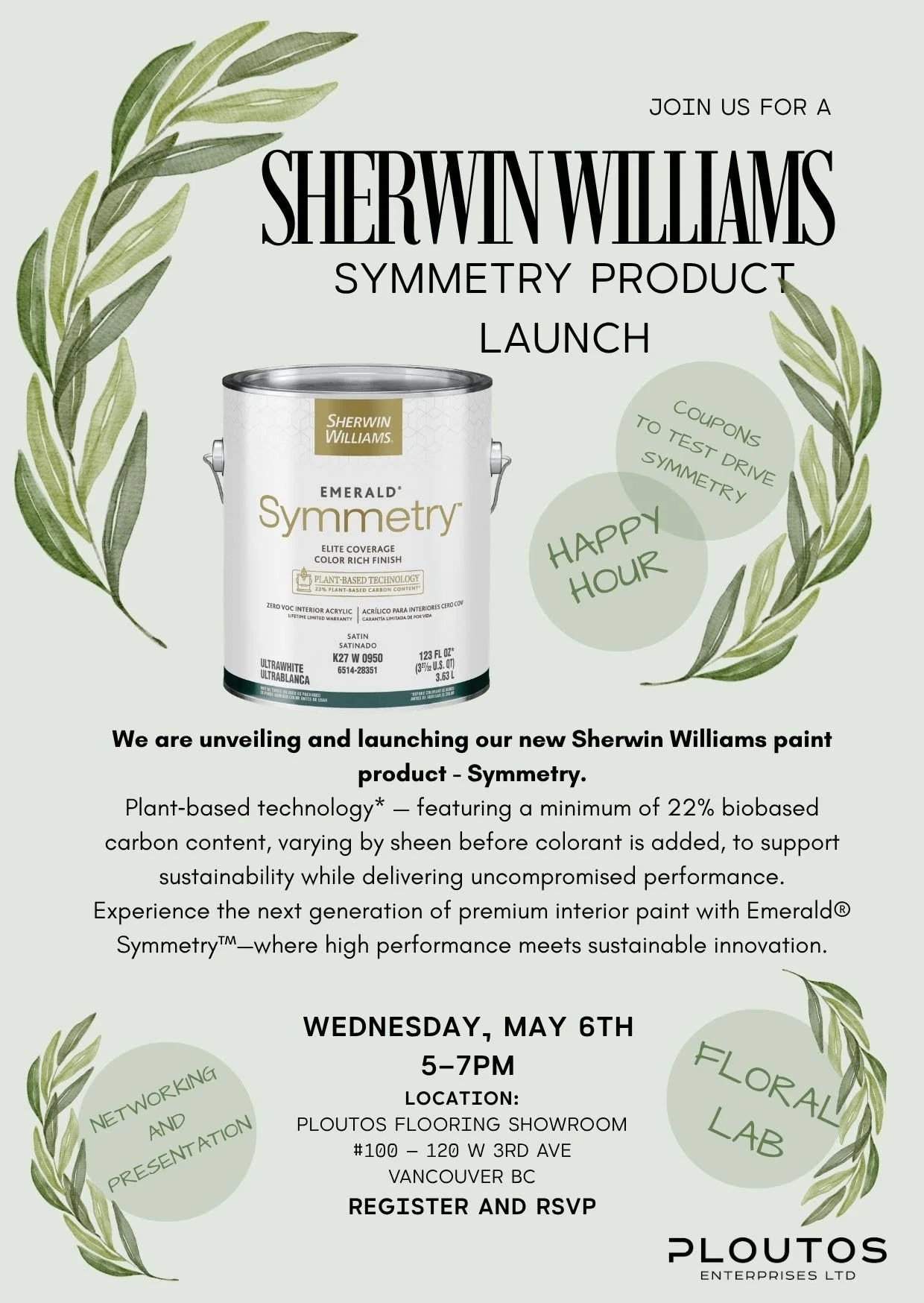Sherwin Williams Symmetry Product Launch