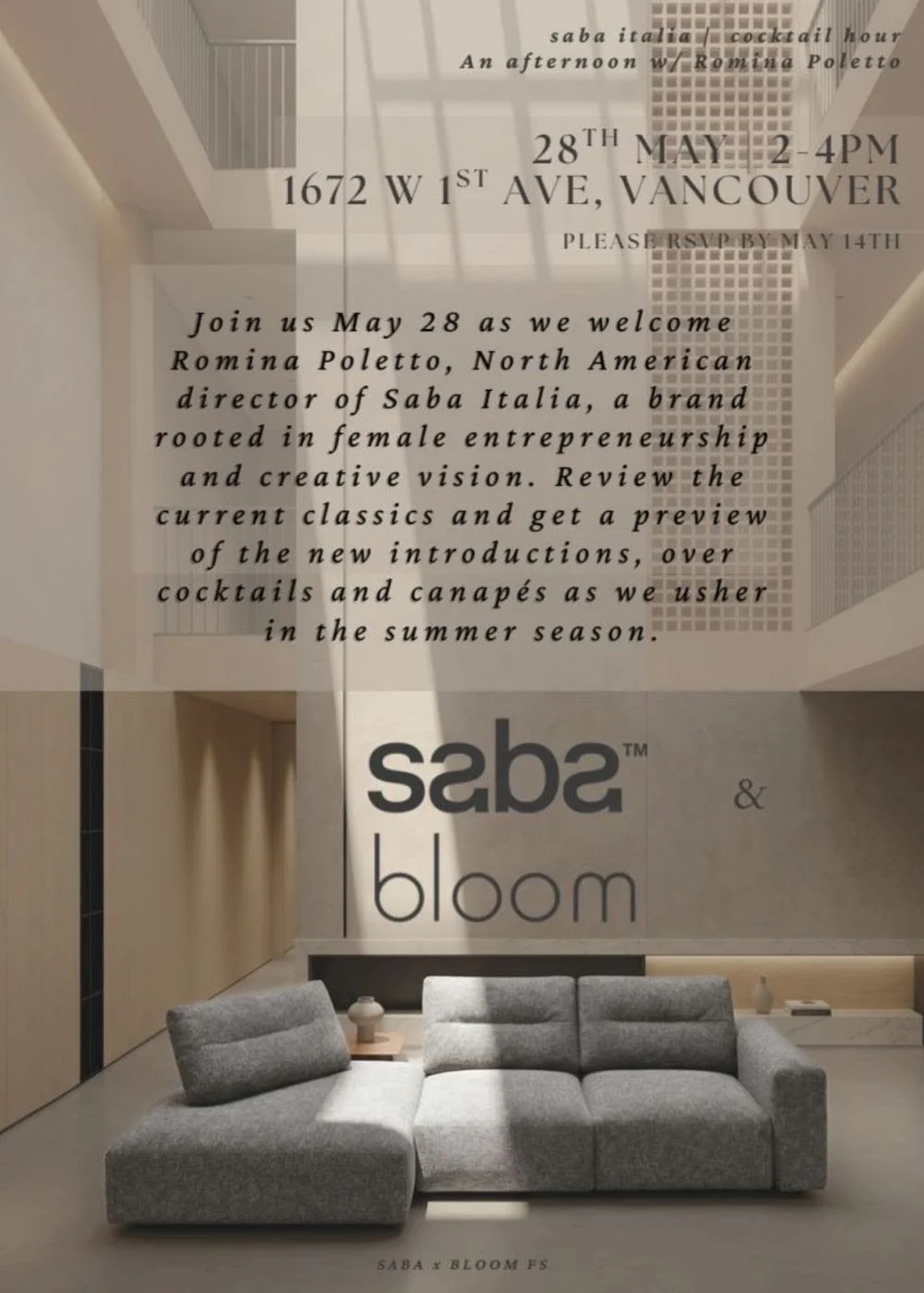 Saba Italia Cocktail Hour