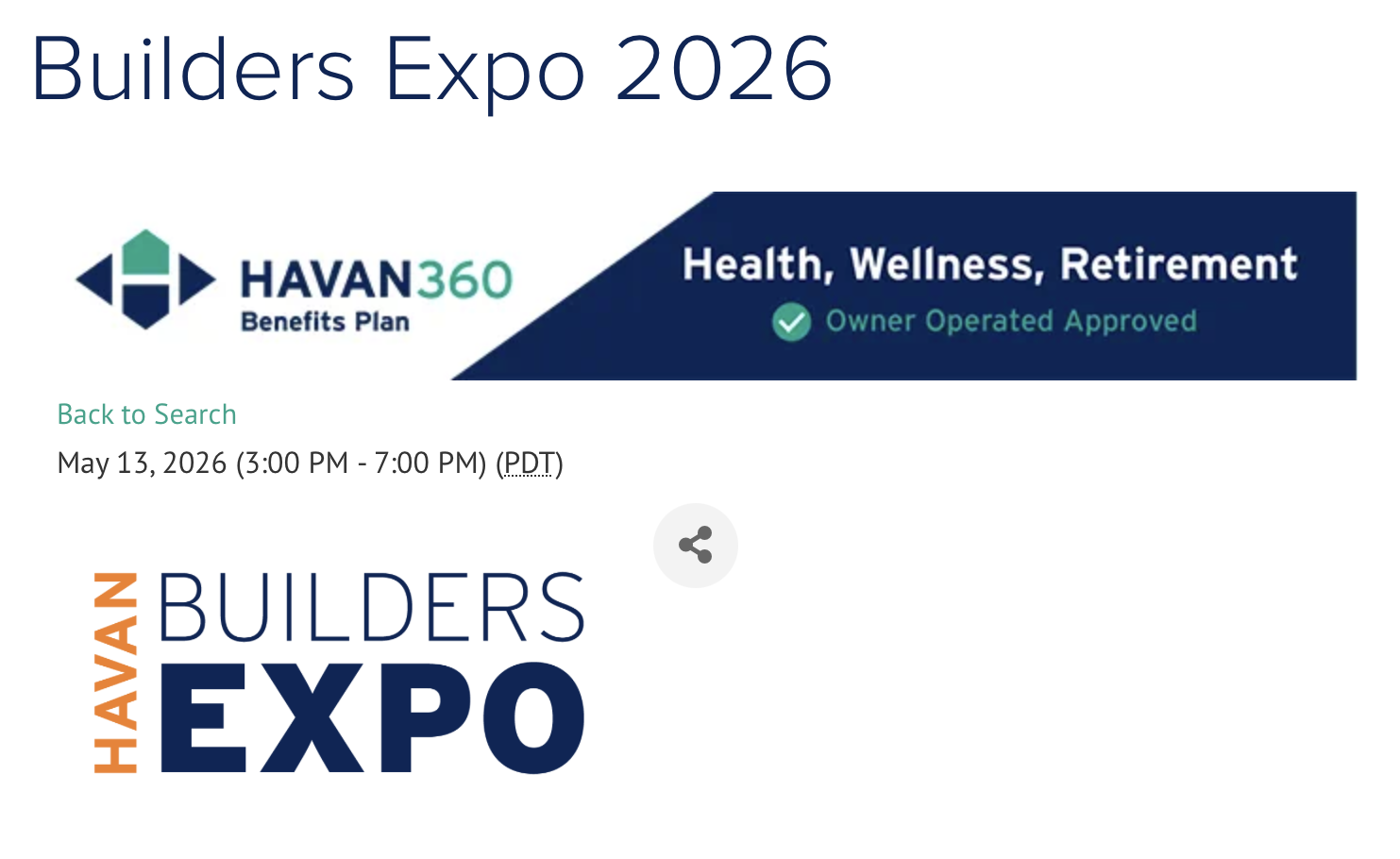 Builder Expo 2026
