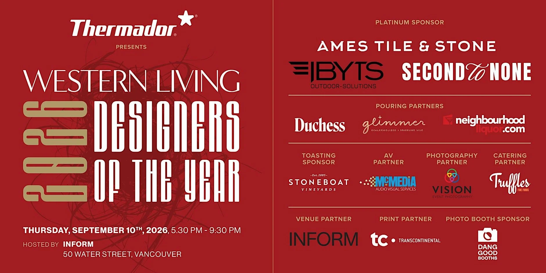 Western Living Designers of the Year Awards 2026