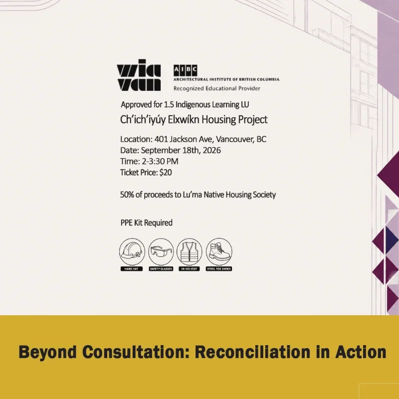 Beyond Consultation: Reconciliation in Action - Site Tour