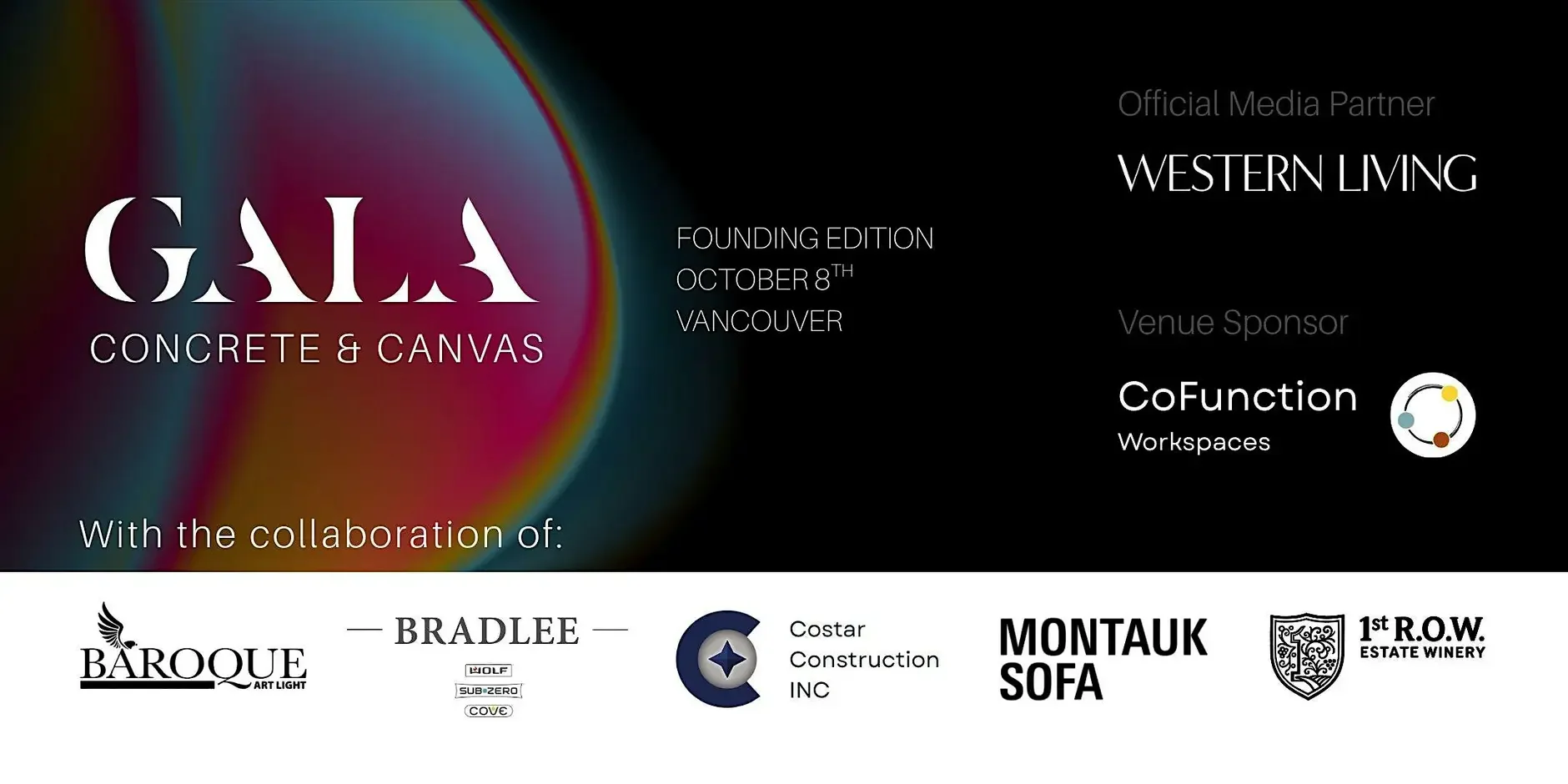 Concrete & Canvas Gala- Founding Edition 2026