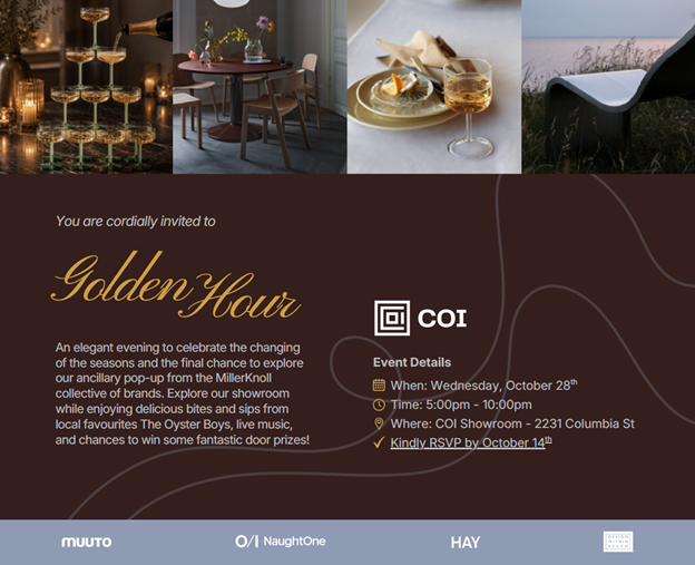 COI's Annual Golden Hour 
