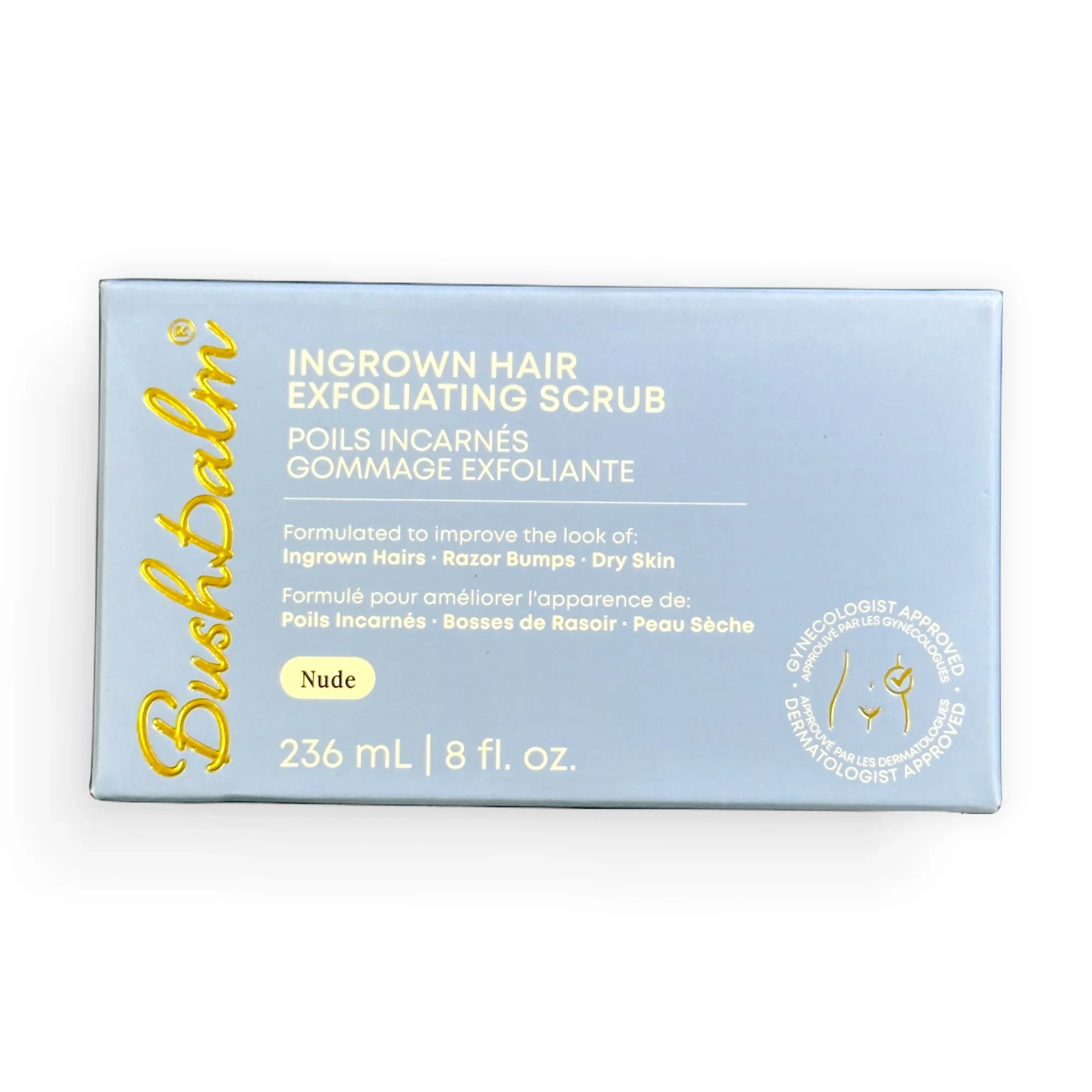 Bushbalm Nude Ingrown Hair Exfoliating Scrub