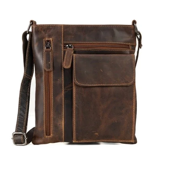 Ladies Cross Body Leather Bag Lucy LD007