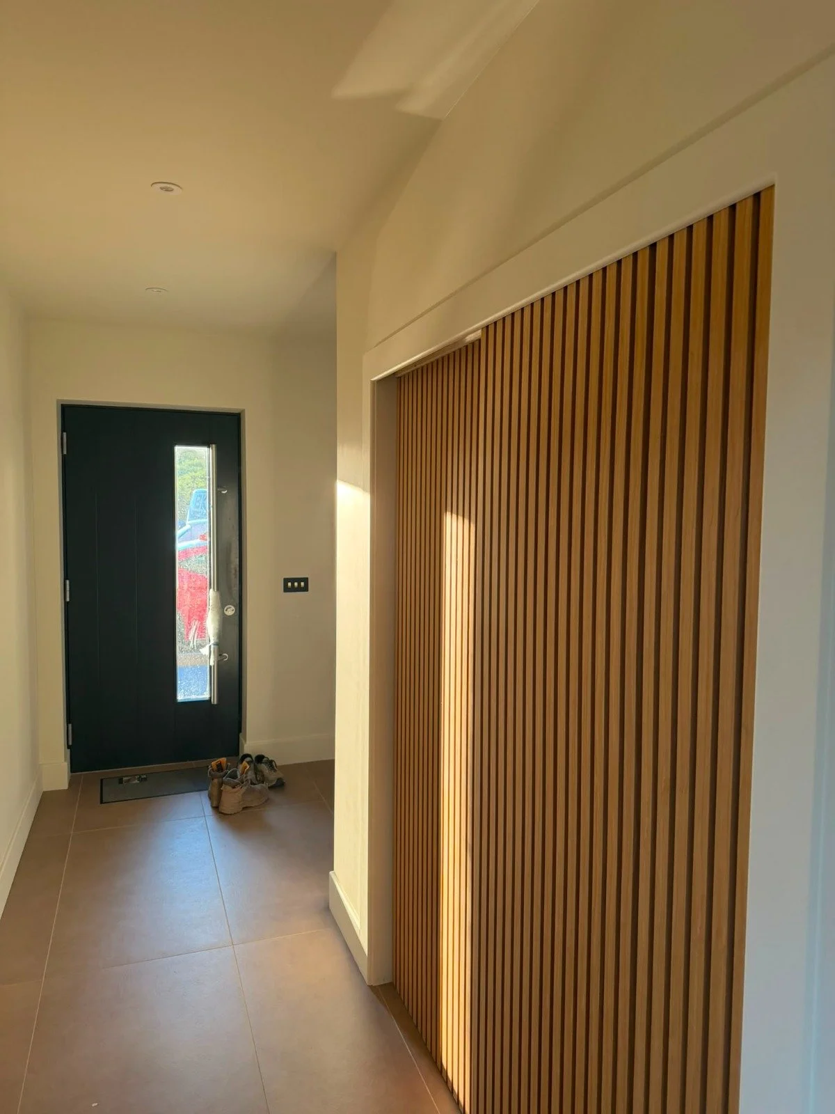 Panelling in hallway