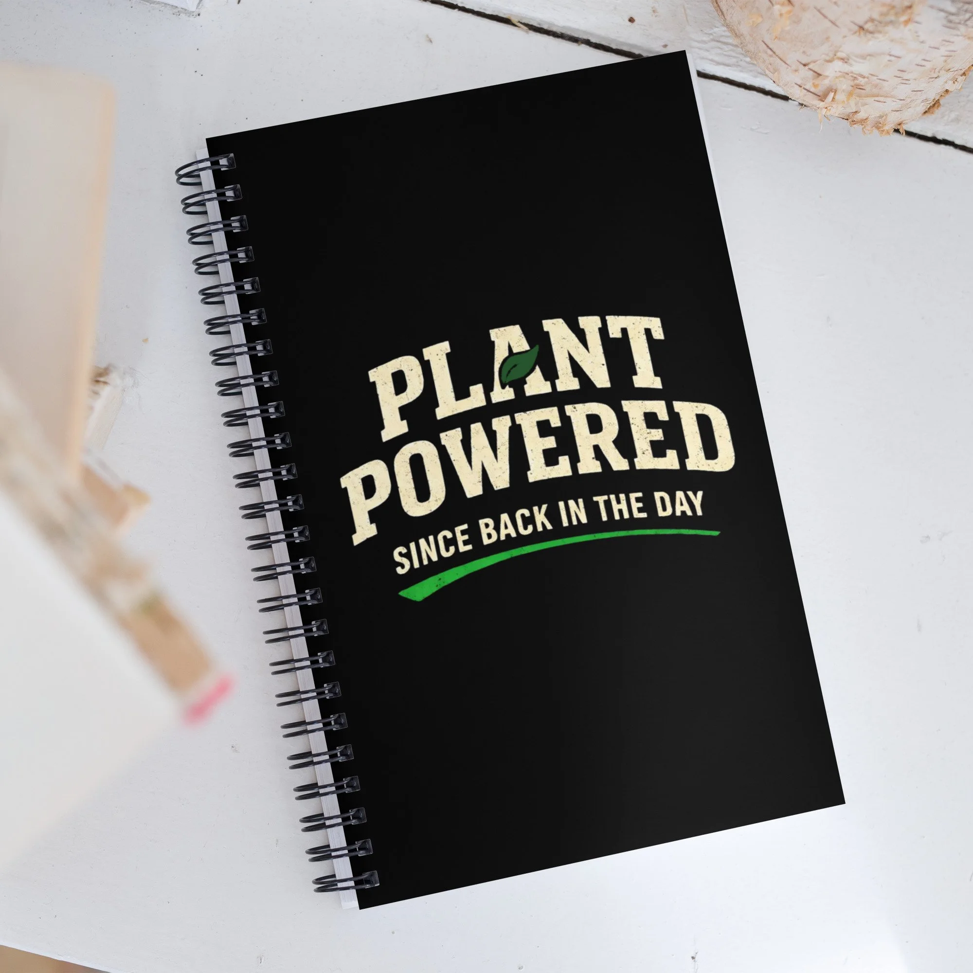 Plant Powered Since... Spiral notebook