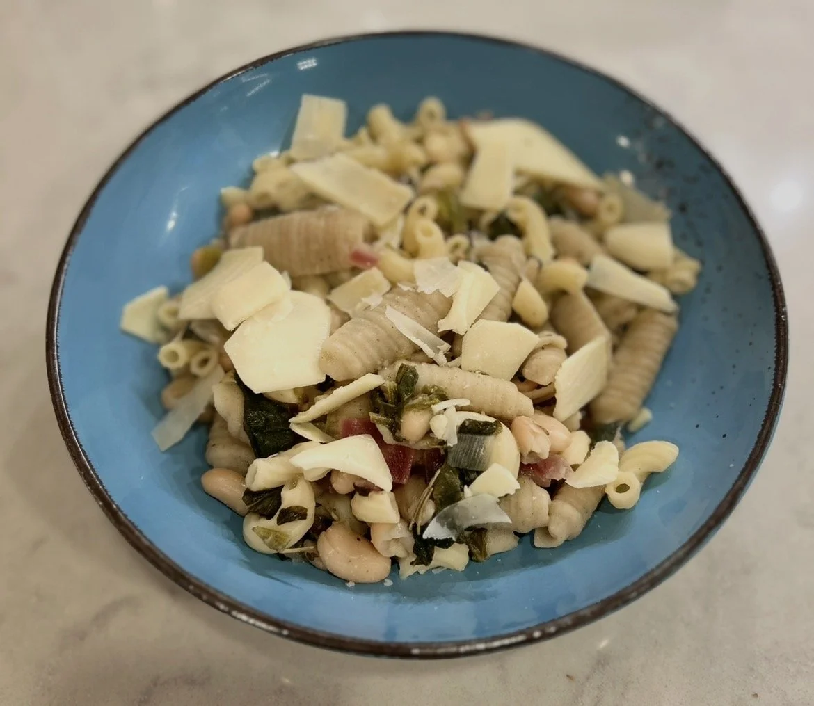 Lemon Miso White Bean &amp; Black Pepper Pasta