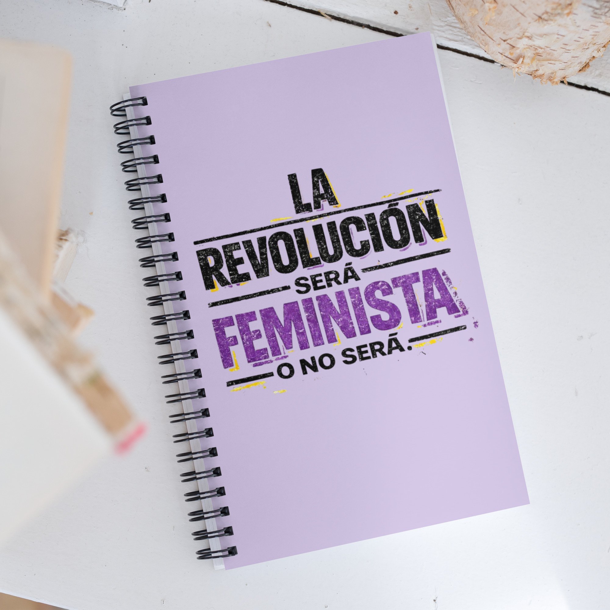 Feminista Spiral notebook