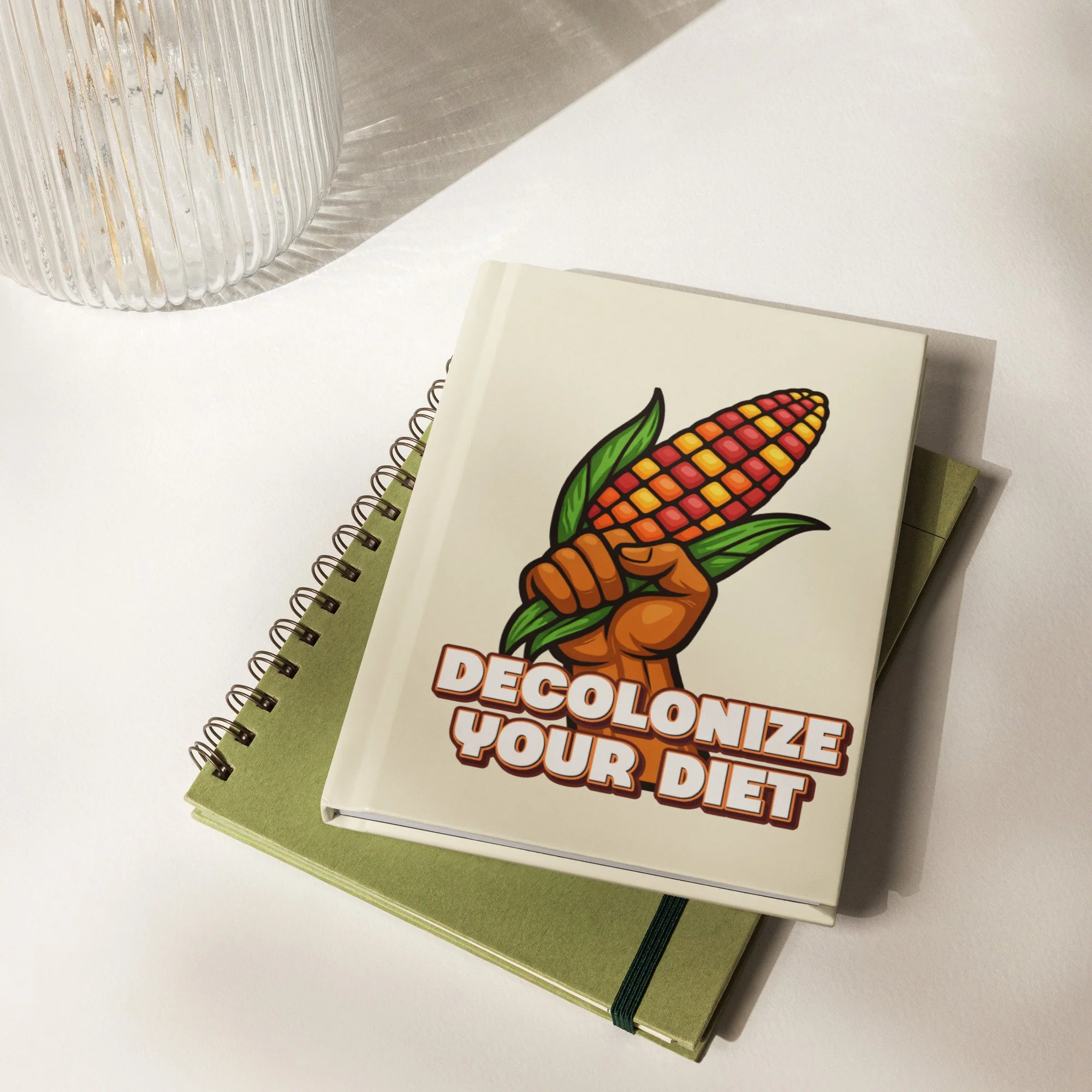 Decolonize Your Diet Hardcover journal matte