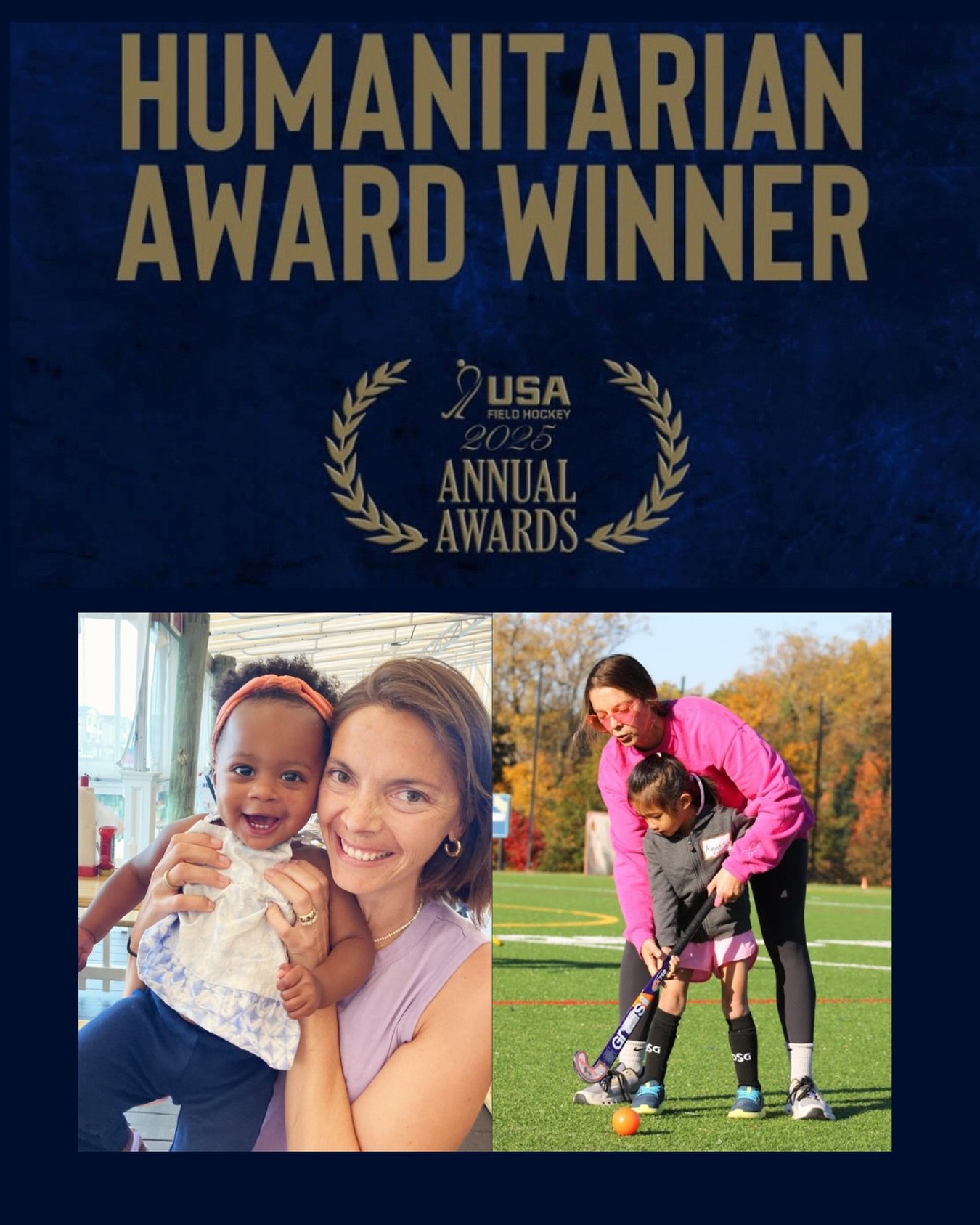 It is with great pride and a full heart that we announce that Gretta has been honored with the USA Field Hockey Humanitarian Award 🤍

This prestigious award recognizes individuals who go beyond the game to inspire meaningful change. Gretta embodied 