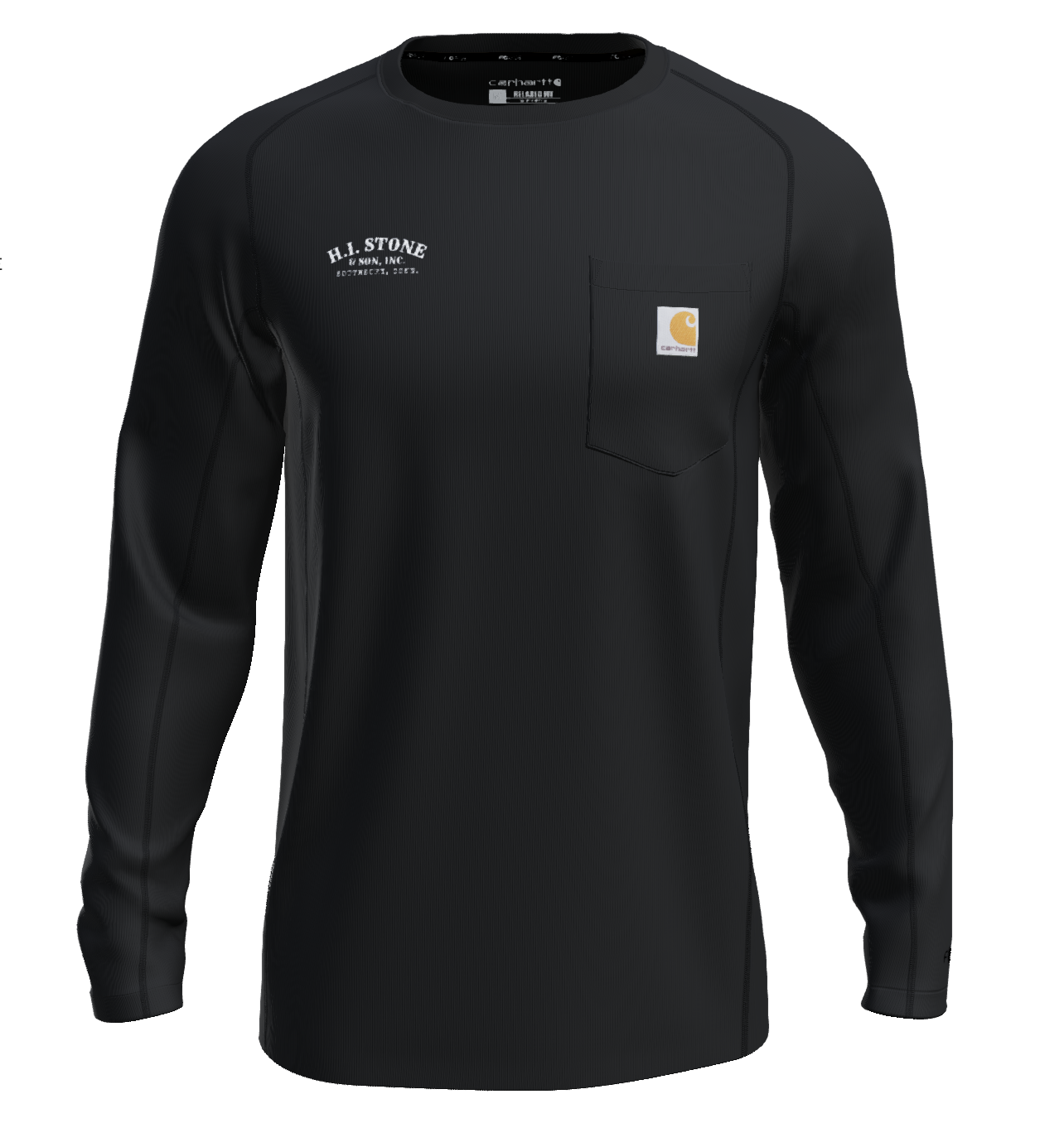 H.I. Stone CARHARTT FORCE RELAXED FIT MIDWEIGHT LONG-SLEEVE POCKET T-SHIRT