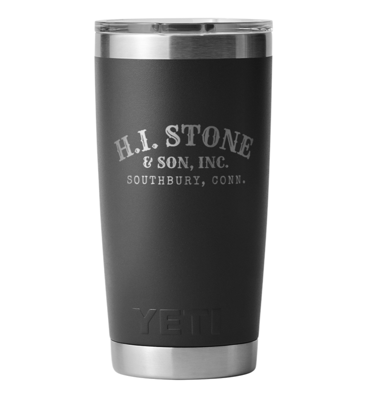 Personalized H.I. Stone Yeti RAMBLER 20 OZ TUMBLER