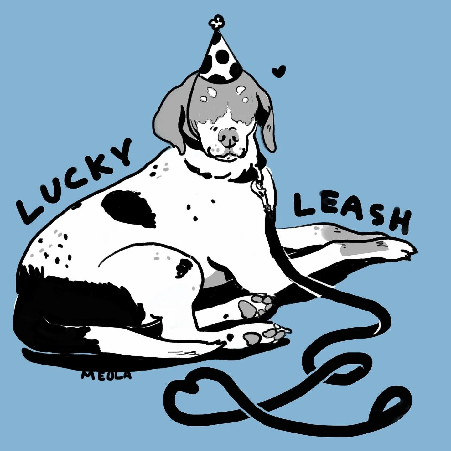 New logo drawn by @giannameola aka me featuring Blue Dog, my trusty hiking buddy. Yes I will be changing the hat every couple of months #art #dog #illustration #logo #drawing #dogsofinstagram