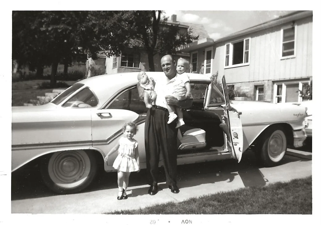 Frank with Annie, Mark, & Jim