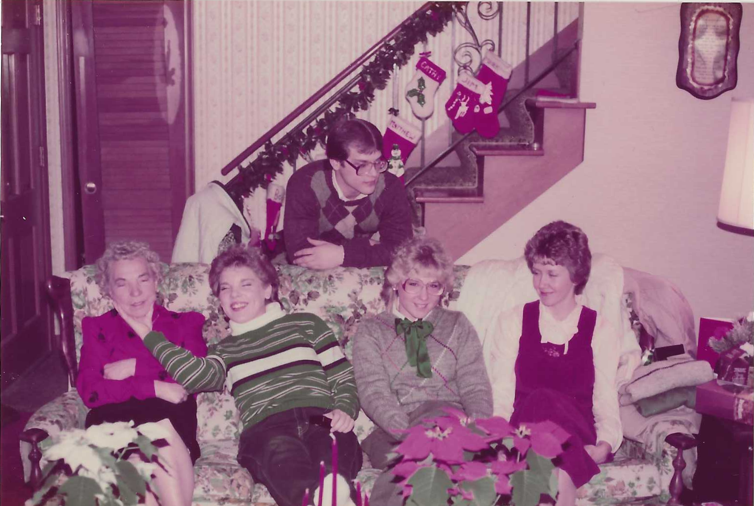 Anna, Beth, Matthew, Barbara, Mary Jo