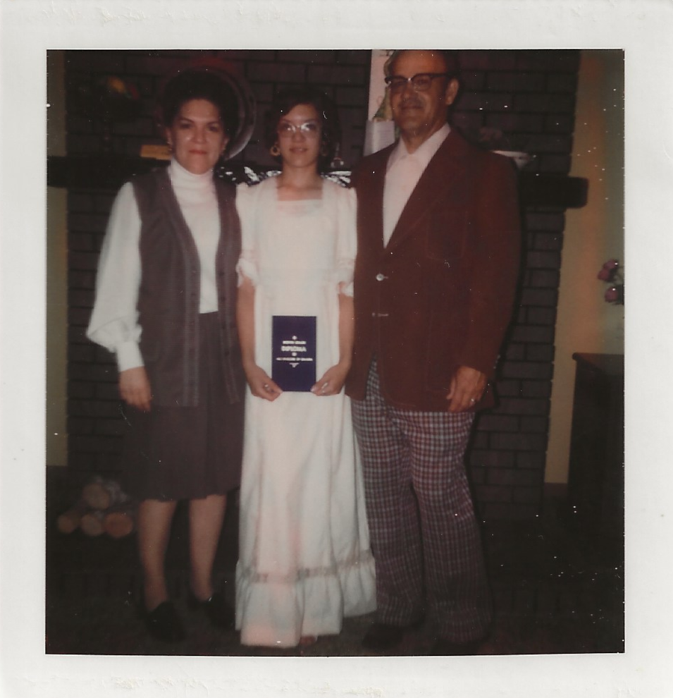 Rita & Frank with Annie High School Graduation.png
