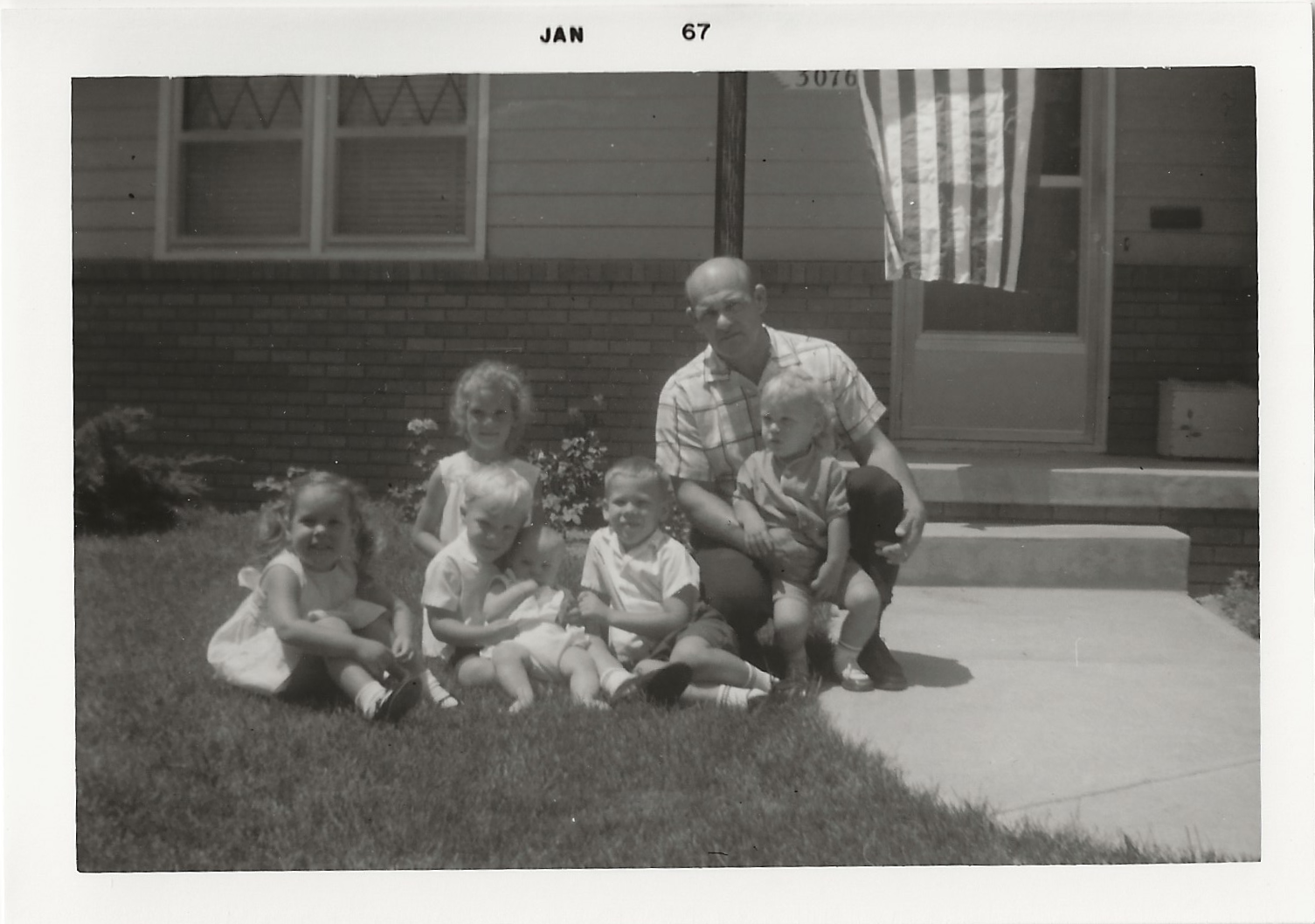 Cathy, Annie, Jim, Janie, Mark, Jim, Frank