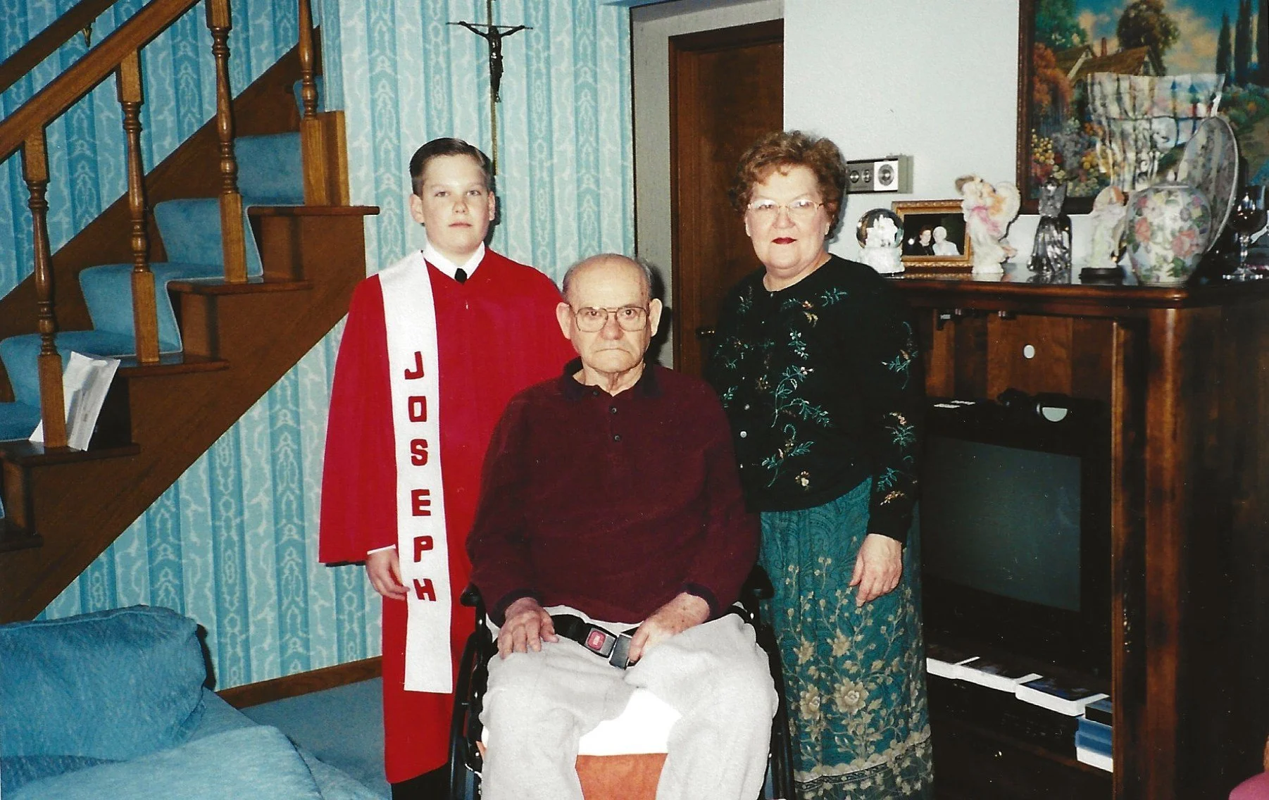 Jacob's Confirmation with Frank & Rita