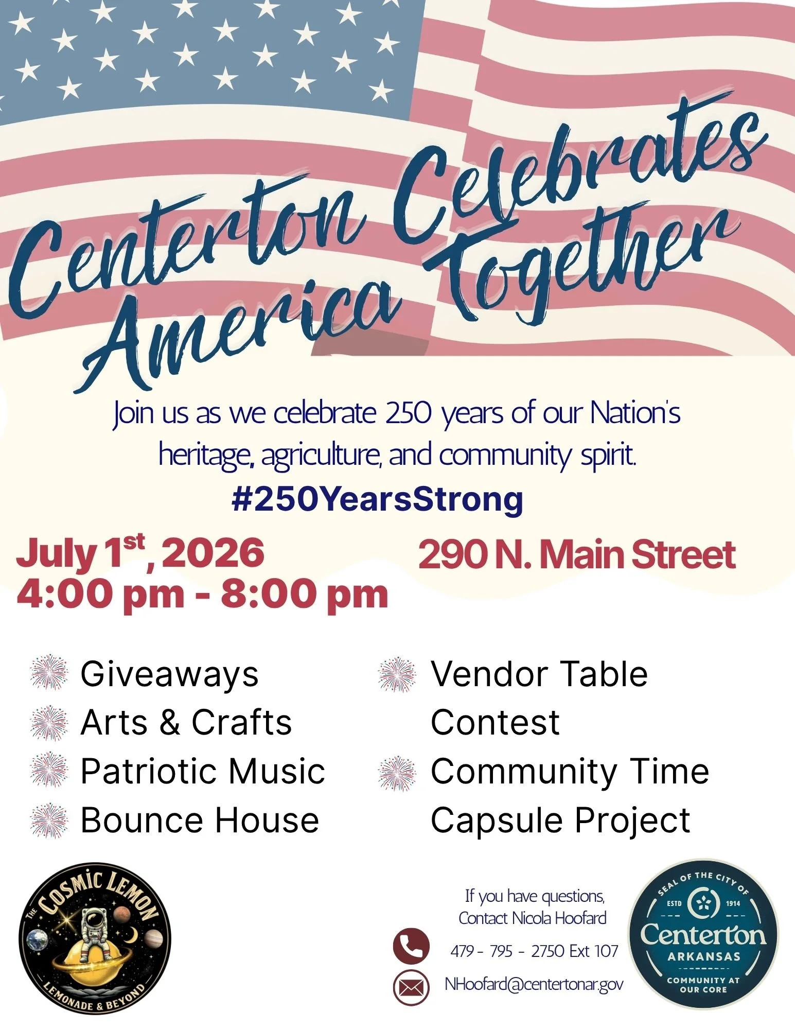 Centerton Celebrate America Together