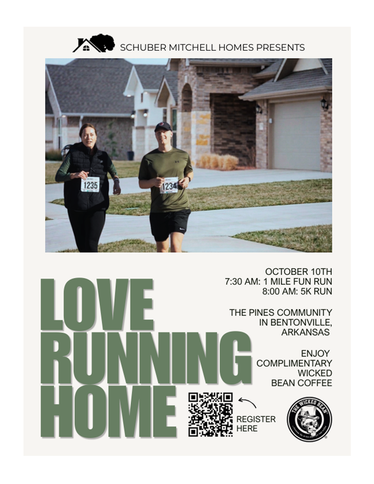 Love Running Home - Schuber Mitchell Fun Run &amp; 5K Run