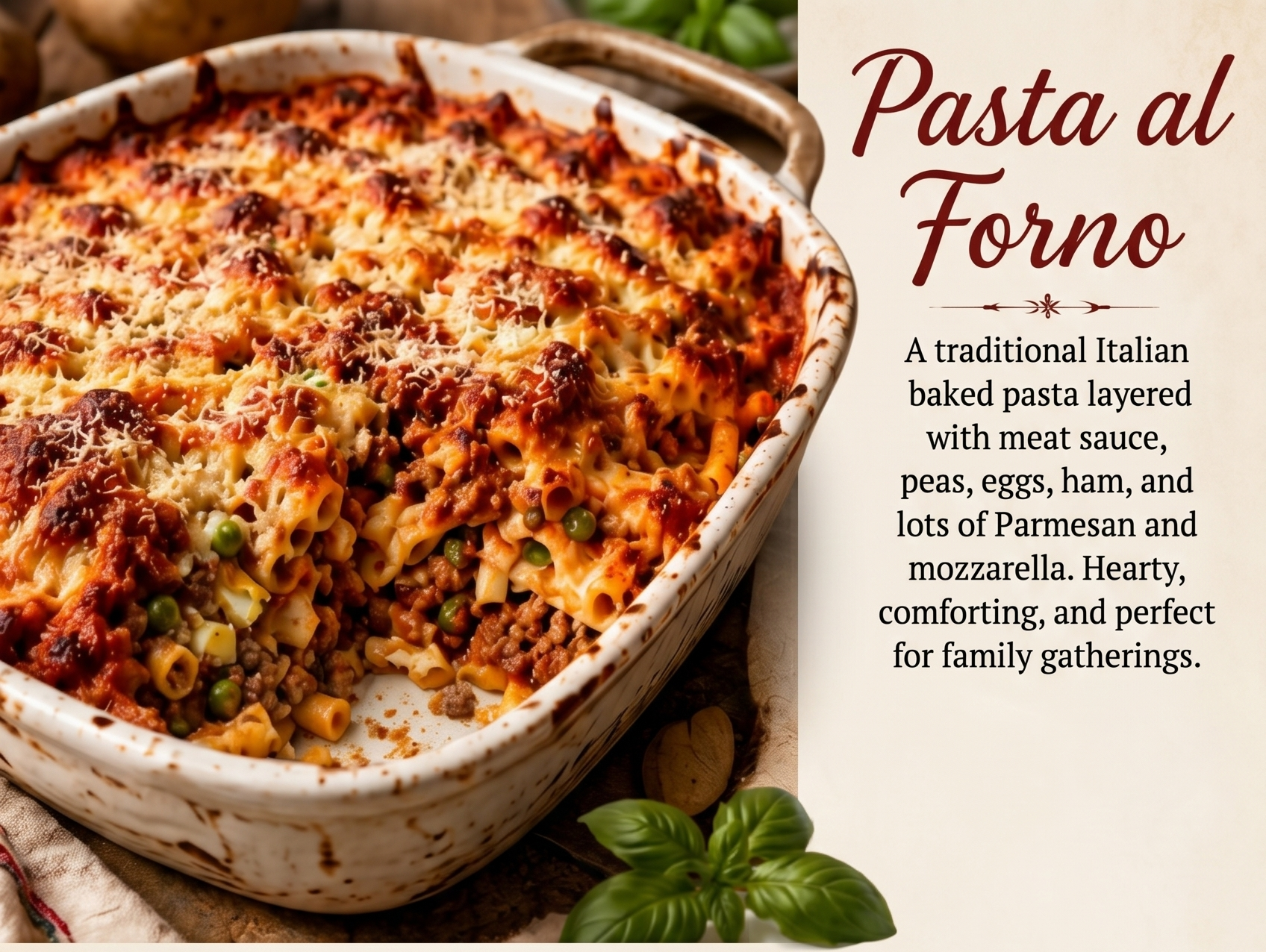 pasta al forno recipe image