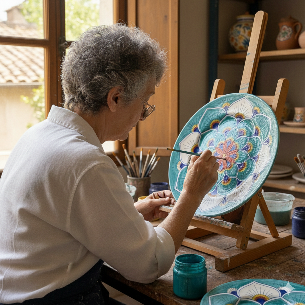 The Pavone Pattern: Italy’s Peacock Legacy in Ceramics