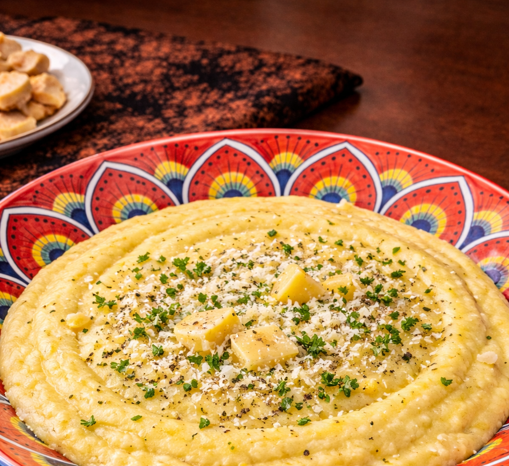 Creamy Italian Polenta (Slow-Stirred Method