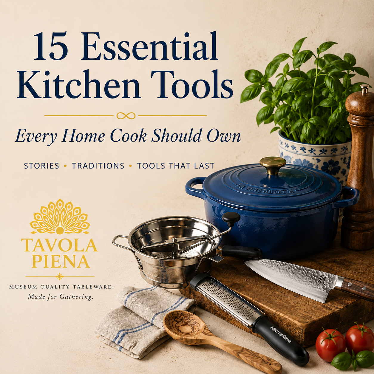 15 Essential Kitchen Tools Every Home Cook Should Own