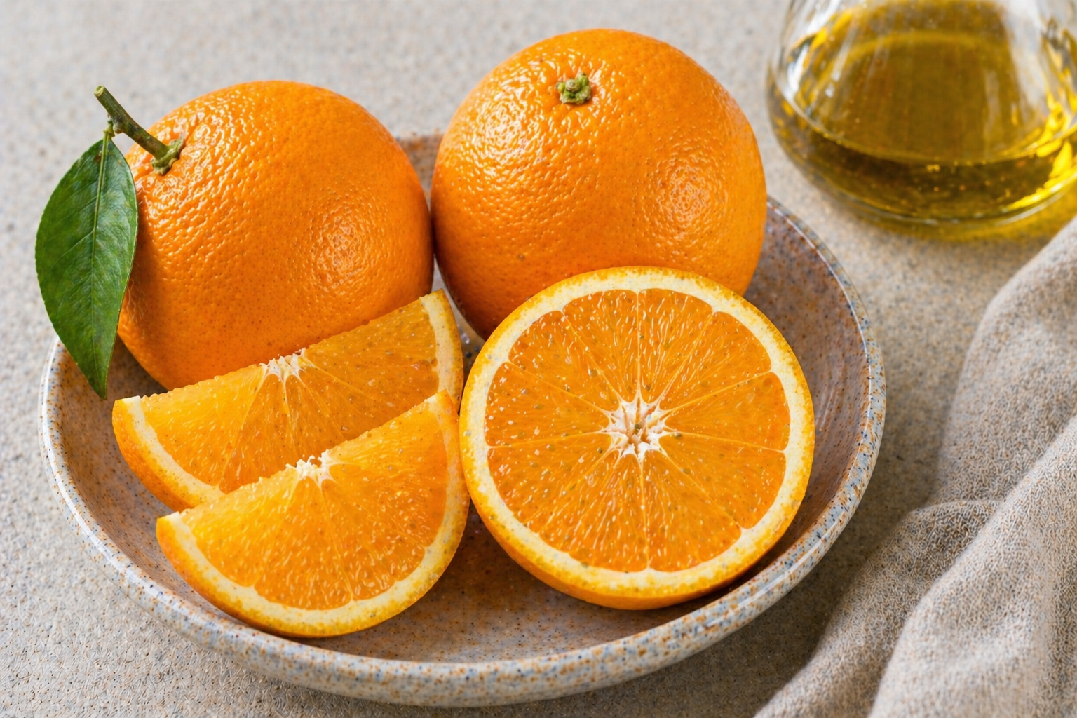 otanges and olive oi