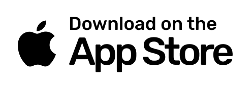Apple logo with text 'Download on the App Store'